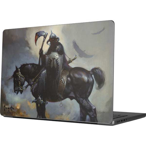 Death Dealer on Horseback by Frazetta Apple MacBook Pro 14-inch Skin